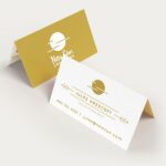 Fold-Over Business Cards